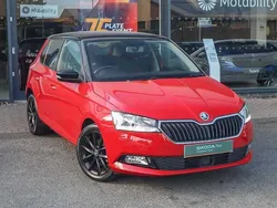 Corrida red black magic pearl effect Used 2021 Skoda Fabia SE Hatchback | £12,000 (Fair price)