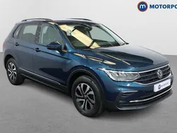 Blue Used 2021 VW Tiguan Active SUV | £19,999 (Good price)
