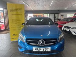 Blue Used 2014 Mercedes A180 Hatchback | £4,975 (Fair price)