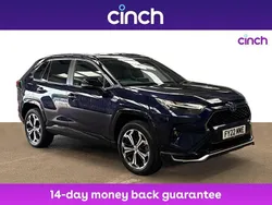 Blue Used 2022 Toyota RAV4 Hybrid SUV | £27,199 (Fair price)