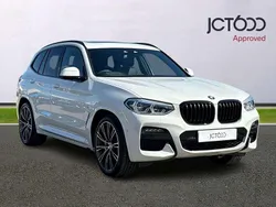 White Used 2021 BMW X3 M Sport SUV | £31,500 (Fair price)