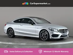 Silver Used 2018 Mercedes C43 AMG Premium Plus Coupe | £26,997 (Good price)