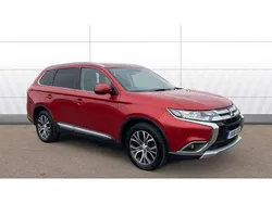 Red Used 2018 Mitsubishi Outlander SUV | £14,435 (Fair price)