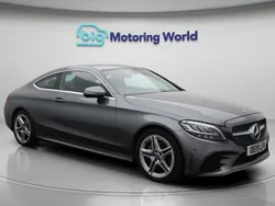 Grey Used 2019 Mercedes C200 AMG line Coupe | £15,600 (Good price)