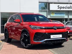 Red Used 2024 VW Tiguan R-line SUV | £34,795