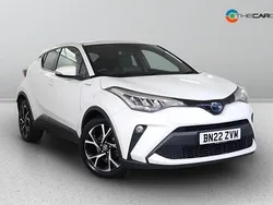 White Used 2022 Toyota C-HR Design SUV | £18,404 (Fair price)