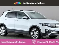 White Used 2022 VW T-Cross Active SUV | £13,197 (Fair price)