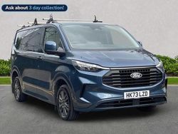 Blue Used 2024 Ford Transit Custom Limited Van | £25,950 (Fair price)