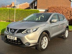 Silver Used 2016 Nissan Qashqai Acenta SUV | £7,995 (Fair price)
