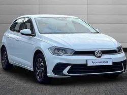 Pure white New 2025 VW Polo Life Hatchback | £19,250 (Fair price)