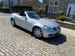 Silver Used 2005 Mercedes SLK200 Cabriolet | £5,995 (A bit pricey)