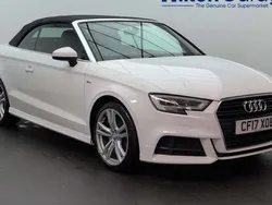 Used 2017 Audi A3 Cabriolet S-Line Cabriolet | £14,100 (Fair price)