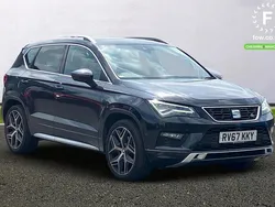 Black Used 2017 Seat Ateca 4Drive SUV | £15,199 (Fair price)