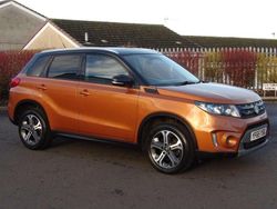 Orange/black Used 2015 Suzuki Vitara SZ5 Hatchback | £5,790 (A bit pricey)