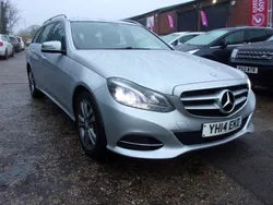 Silver Used 2014 Mercedes E220 SE Estate | £5,995 (Fair price)