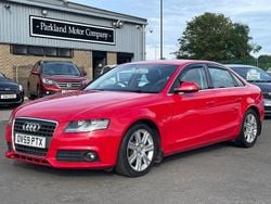 Red Used 2010 Audi A4 Design Sedan | £2,999 (Fair price)