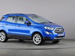 Blue Used 2022 Ford Ecosport Titanium SUV | £12,898 (Fair price)