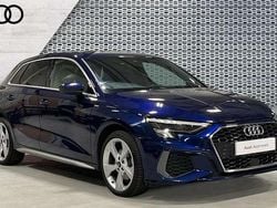 Blue Used 2024 Audi A3 e-tron S-Line Hatchback | £22,543 (Fair price)