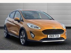 Yellow Used 2019 Ford Fiesta Active X Hatchback | £9,890 (Fair price)