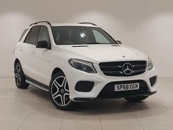 White Used 2018 Mercedes GLE250 AMG SUV | £22,298 (Fair price)