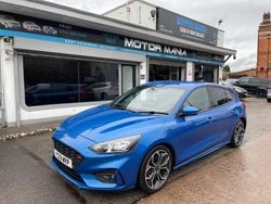 Blue Used 2019 Ford Focus ST-Line X Hatchback | £11,995 (Fair price)
