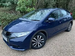 Blue Used 2013 Honda Civic EX Hatchback | £5,290 (Fair price)