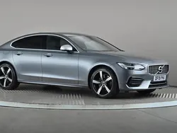 Grey Used 2019 Volvo S90 R-Design Pro Sedan | £18,798 (Good price)