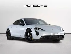 Grey Used 2022 Porsche Taycan Sedan | £80,990 (Expensive)