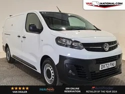 White Used 2022 Vauxhall Vivaro Van | £16,390 (Fair price)