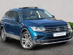 Blue Used 2022 VW Tiguan Elegance+ SUV | £24,995 (Fair price)