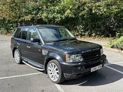 Black Used 2008 Land Rover Range Rover Sport HSE SUV | £3,495 (Good price)