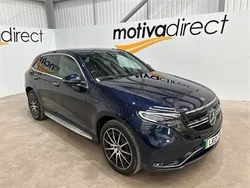 Blue Used 2021 Mercedes EQC400 AMG line SUV | £23,995 (Fair price)