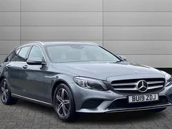 Selenite grey Used 2019 Mercedes C200 Premium Estate | £14,995 (Fair price)