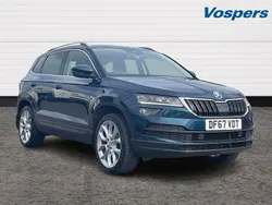 Blue Used 2018 Skoda Karoq SUV | £17,990 (Fair price)