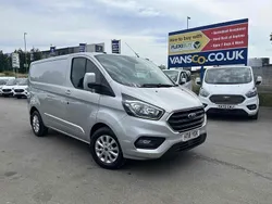 Silver Used 2018 Ford Transit Custom Limited Van | £9,495 (A bit pricey)