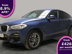 Blue Used 2020 BMW X4 M Sport SUV | £28,387 (Super price)