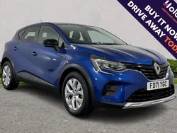 Blue Used 2022 Renault Captur Iconic SUV | £12,695 (Fair price)