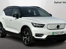White Used 2022 Volvo XC40 Plus SUV | £23,500 (Fair price)