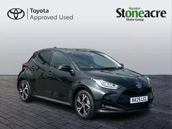 Black Used 2025 Toyota Yaris Hybrid Design Hatchback | £20,500 (Fair price)