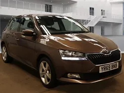 Chestnut metallic Used 2019 Skoda Fabia SE L Hatchback | £10,000 (Fair price)