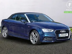 Blue Used 2019 Audi A3 Cabriolet Advanced Plus Cabriolet | £18,999 (Fair price)