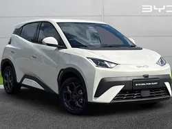 White New 2025 BYD Dolphin Boost Hatchback | £19,470 (Good price)