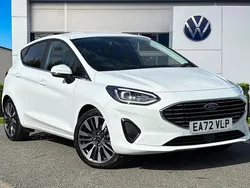 White Used 2022 Ford Fiesta Titanium X Hatchback | £13,444 (Fair price)