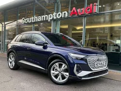 Blue Used 2023 Audi Q4 e-tron S-Line SUV | £36,990 (Super price)