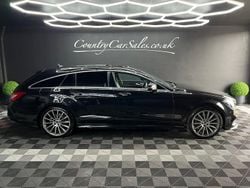Black Used 2017 Mercedes CLS220 AMG Line Premium Estate | £16,890 (A bit pricey)