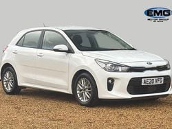 White Used 2020 Kia Rio 2 Hatchback | £10,995 (Fair price)