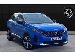 Blue Used 2022 Peugeot 3008 Allure Premium SUV | £19,991 (Fair price)