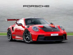 Red New 2025 Porsche 911 GT3 RS Coupe | £264,990 (Good price)