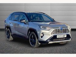 Silver Used 2020 Toyota RAV4 Hybrid SUV | £28,401 (A bit pricey)