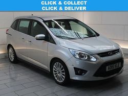 Silver Used 2015 Ford Grand C-Max Titanium MPV | £6,150 (Fair price)
